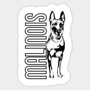 Malinois - Belgian shepherd -Mechelaar Sticker
